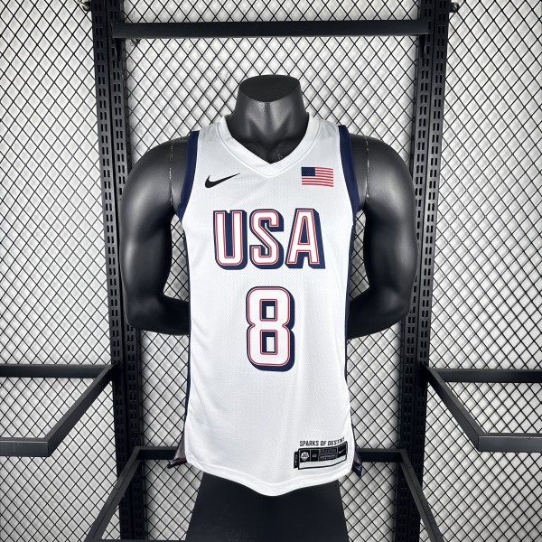 USA Los Angeles Clippers White  #8 LEONARD 1:1 Quality NBA  Season Jerseys  2024