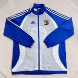 Olympique Lyonnais（OL） Windbreaker Blue White 1:1 Quality Soccer Jersey 26-27