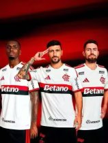Flamengo Away Kids  Fans 1:1 Quality Soccer Jersey 26-27
