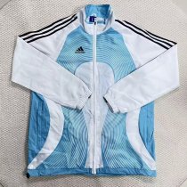 Adidas  Windbreaker Blue White 1:1 Quality Soccer Jersey 26-27