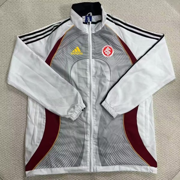 Internacional  Windbreaker White Red 1:1 Quality Soccer Jersey 26-27