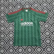 Adidas Clover Classic green and red stripes T-shirt  Green 1:1 Quality Soccer Jersey  25-26