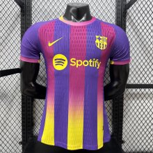 Barcelona Purple Gold Neon Special Edition Player  1:1 Quality Soccer Jersey 26-27