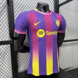 Barcelona Purple Gold Neon Special Edition Player  1:1 Quality Soccer Jersey 26-27