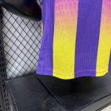Barcelona Purple Gold Neon Special Edition Player  1:1 Quality Soccer Jersey 26-27
