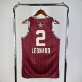 Los Angeles Clippers ALL-STAR  Red #2 LEONARD 1:1 Quality NBA  Season Jerseys 2024