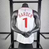 Los Angeles Clippers  White #1 HARDEN 1:1 Quality NBA  Season Jerseys 2025