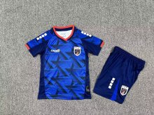 Cape Verde Home Kids Fans Blue 1:1 Quality Soccer Jersey 26-27 (2026)