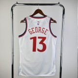 Los Angeles Clippers  White #13 GEORGE  1:1 Quality NBA  Season Jerseys 2025