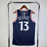 Los Angeles Clippers  Blue #13 GEORGE  1:1 Quality NBA  Season Jerseys 2025
