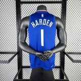 Los Angeles Clippers  Blue #1 HARDEN 1:1 Quality NBA  Season Jerseys 2023