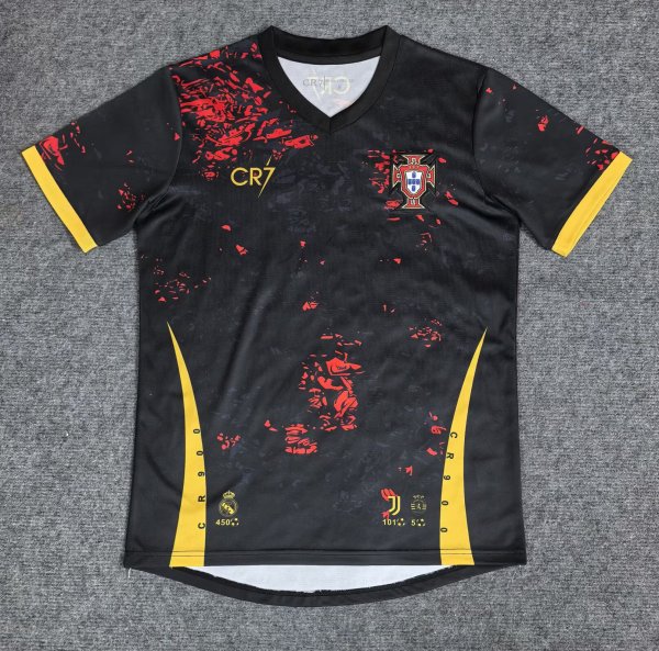 Portugal CR7 Special Edition Fans Grey 1:1 Quality Soccer Jersey  26-27  (2026)