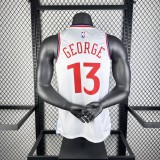 Los Angeles Clippers  White #13 GEORGE  1:1 Quality NBA  Season Jerseys 2025
