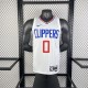 Los Angeles Clippers  White #0 WESTBROOK  1:1 Quality NBA  Season Jerseys 2023