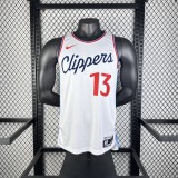Los Angeles Clippers  White #13 GEORGE  1:1 Quality NBA  Season Jerseys 2025
