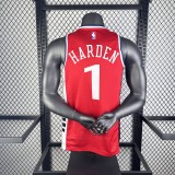 Los Angeles Clippers  Red #1 HARDEN 1:1 Quality NBA  Season Jerseys 2025