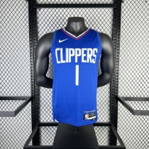 Los Angeles Clippers  Blue #1 HARDEN 1:1 Quality NBA  Season Jerseys 2023