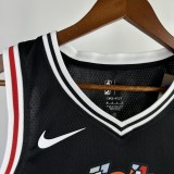 Los Angeles Clippers City Edition   Black  #1 HARDEN 1:1 Quality NBA  Season Jerseys 2023