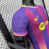 Barcelona Purple Gold Neon Special Edition Player  1:1 Quality Soccer Jersey 26-27