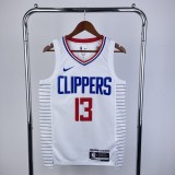 Los Angeles Clippers  White #13 GEORGE  1:1 Quality NBA  Season Jerseys 2023