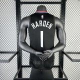 Los Angeles Clippers  Black  #1 HARDEN 1:1 Quality NBA  Season Jerseys 2021