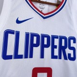 Los Angeles Clippers  White #0 WESTBROOK  1:1 Quality NBA  Season Jerseys 2023