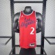 Los Angeles Clippers  Red #2 LRONARD  1:1 Quality NBA  Season Jerseys 2025