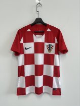 Retro Croatia  Home 1:1 Quality Soccer Jersey 2018