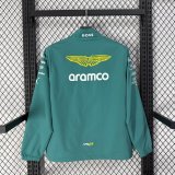 F1 Aston Martin  Windbreaker  Green 1:1 Quality Soccer Jersey  26-27