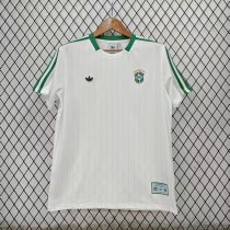 Brazil T-shirt Retro leisure  White 1:1 Quality Soccer Jersey 26-27 (2026)