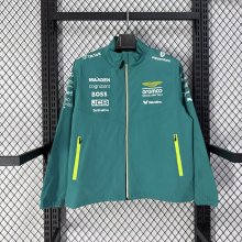 F1 Aston Martin  Windbreaker  Green 1:1 Quality Soccer Jersey  26-27