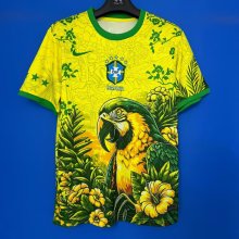 Brazil macaw Special Edition Fans yellow 1:1 Quality Soccer Jersey  26-27 (2026)