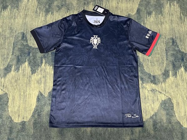 Portugal  Special Edition Fans black 1:1 Quality Soccer Jersey  26-27  (2026)