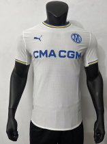 Marseille Home White Player  1:1 Quality Soccer Jersey  24-25