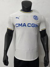 Marseille Home White Player  1:1 Quality Soccer Jersey  24-25