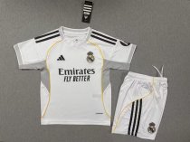 Real Madrid Home   1:1 Quality Soccer Jersey  25-26