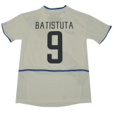 2002/03 In Milan Away White Retro Soccer Jersey
