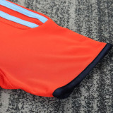 2011/2012 MS Away Red Retro Kids Soccer Jersey