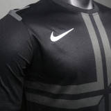 2013 Portugal Away Black Retro Player Version Soccer Jersey