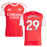 HAVERTZ #29 ARS 1:1 Quality Home Red Fans Soccer Jersey 2025/26 (League Font 联赛字体 ) ★★