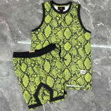 2025/26 Jordan Dark Green Vest Training Jersey(A Set)