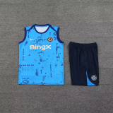 2025 CFC  Blue Vest Training Jersey(A Set)