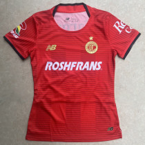 2025/26 Deportivo Toluca Home Red Women Soccer Jersey  女 托卢卡