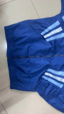 Argentina Blue Retro Windbreaker
