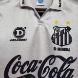 1993/94 Santos Home White Retro Soccer Jersey