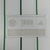 2025/26 Celtic White Baseball T-Shirt