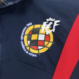 1996 Spain Sapphire Blue Retro Windbreaker