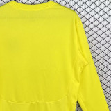 2008/2009 Villarreal FC Home Retro Long Sleeve Soccer Jersey