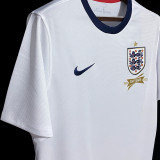 2013 England 150th Anniversary White Retro Soccer Jersey