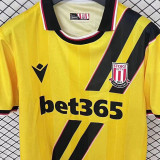 2025/26 Stoke City Third Yellow Fans Soccer Jersey